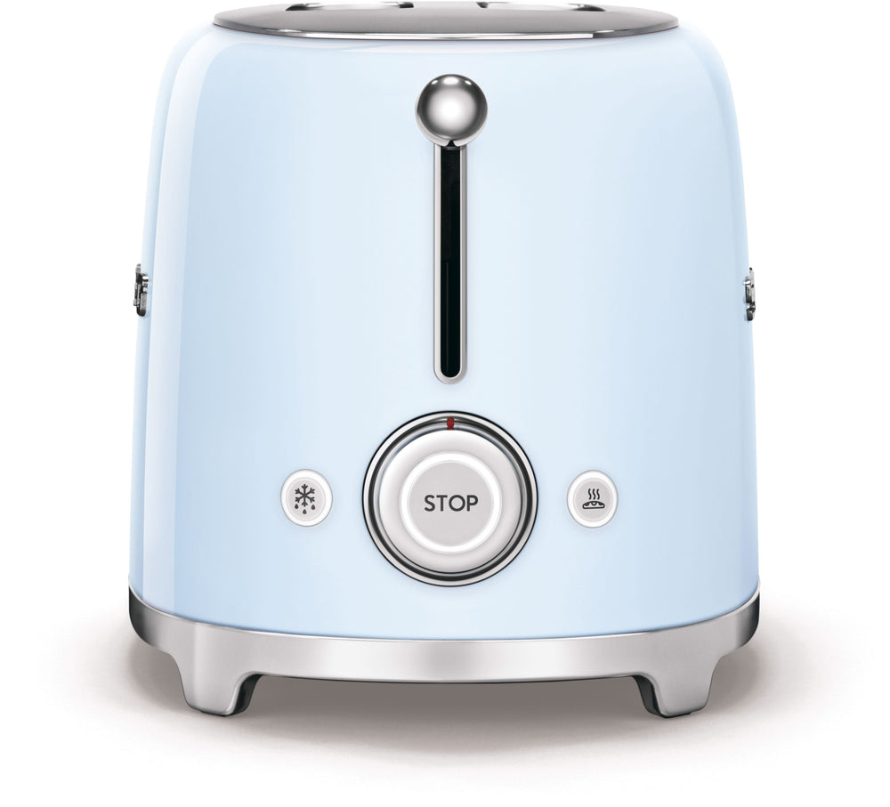 Grille-pain SMEG - 2 emplacements - bleu pastel - TSF01PBEU