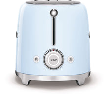 Grille-pain SMEG - 2 emplacements - bleu pastel - TSF01PBEU