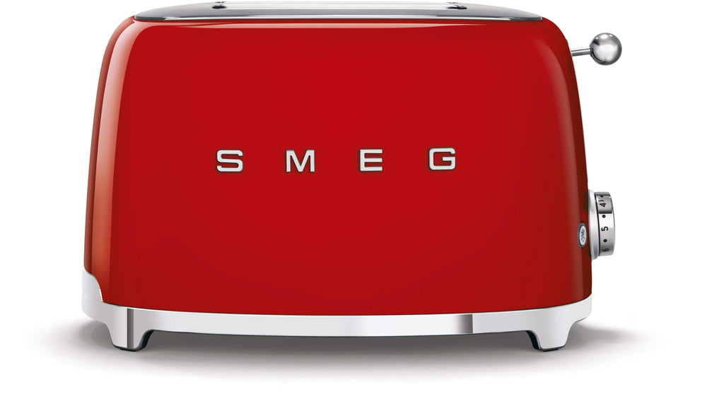 Grille-pain SMEG - 2 emplacements - rouge - TSF01RDEU