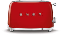 Grille-pain SMEG - 2 emplacements - rouge - TSF01RDEU