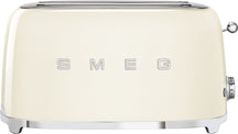 Grille-pain SMEG XL - 2 fentes longues - crème - TSF02CREU