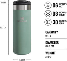 Tasse Thermos Stanley The AeroLight - Shale Metallic - 470 ml