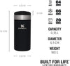 Tasse Thermos Stanley The AeroLight - Noir Métallisé - 350 ml