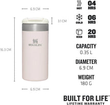 Tasse Thermos Stanley The AeroLight - Quartz Rose Métallisé - 350 ml