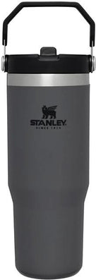 Tasse Thermos Stanley The IceFlow Flip Straw - Charbon - 890 ml