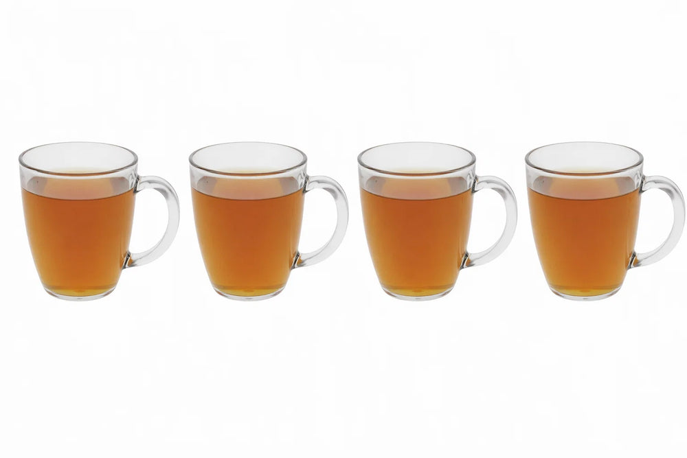 Theeglazen Kunststof - CampVibe - Outdoor - Onbreekbaar - 380 ml - 4 Stuks - Cookinglife