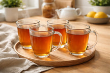 Theeglazen Kunststof - CampVibe - Outdoor - Onbreekbaar - 380 ml - 4 Stuks - Cookinglife