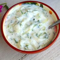 Tzatziki au yaourt de chèvre