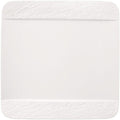 Assiette de dîner Villeroy & Boch Manufacture Rock - Blanc - 28 x 28 cm
