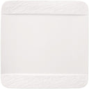 Assiette de dîner Villeroy & Boch Manufacture Rock - Blanc - 28 x 28 cm