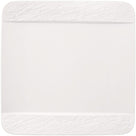 Assiette de dîner Villeroy & Boch Manufacture Rock - Blanc - 28 x 28 cm