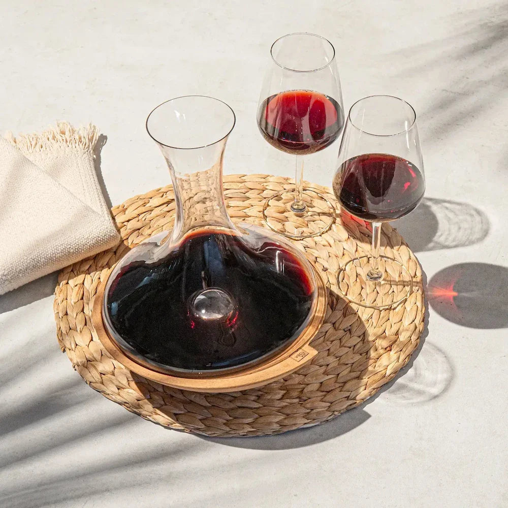 Carafe à décanter Vacu Vin Swirling - Verre cristal - 1 litre