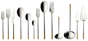 Ensemble de couverts Villeroy & Boch Ella - Doré - 113 pièces