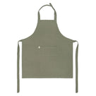 Tablier de cuisine Walra Cuisinez avec Bonheur Vert militaire 90 x 75 cm