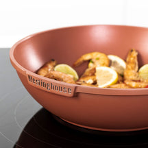 Poêle à wok Westinghouse Performance Rebel Red - ø 28 cm - Revêtement antiadhésif standard