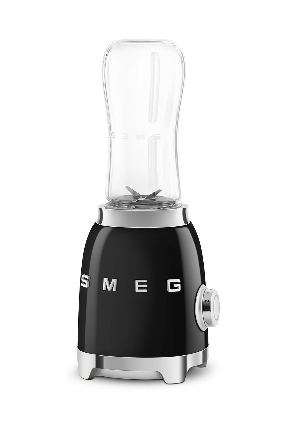 Mixeur Smoothie SMEG - compact - Noir - 600 ml - PBF01BLEU