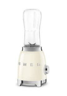 SMEG Smoothie Blender - compact - Crème - 600 ml - PBF01CREU