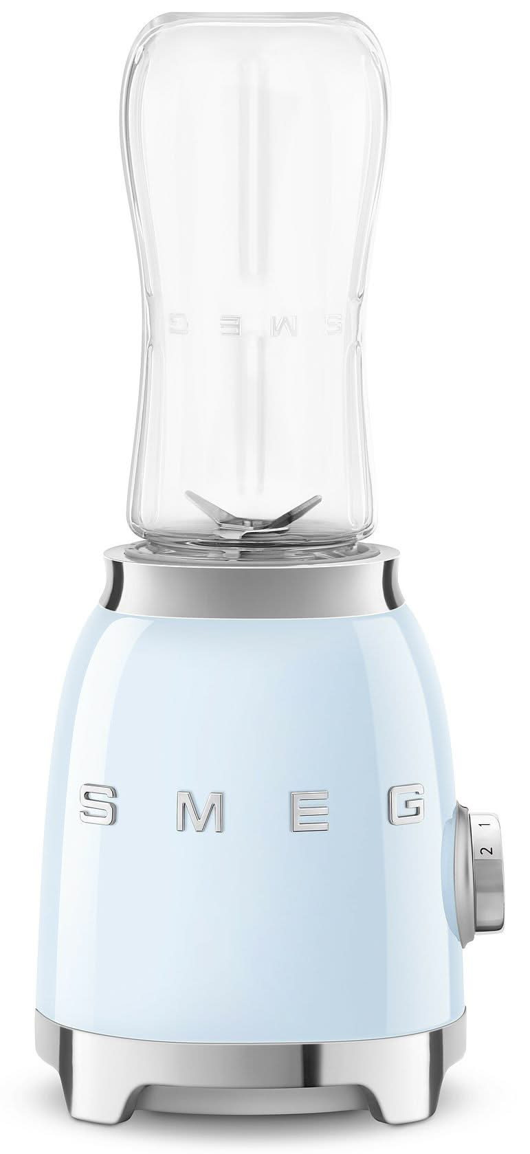 SMEG Smoothie Blender - compact - Bleu pastel - 600 ml - PBF01PBEU