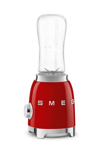 Mixeur Smoothie SMEG - compact - Rouge - 600 ml - PBF01RDEU