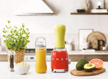 Mixeur Smoothie SMEG - compact - Rouge - 600 ml - PBF01RDEU