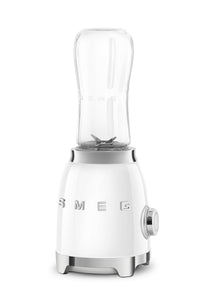 Mixeur Smoothie SMEG - compact - Blanc - 600 ml - PBF01WHEU