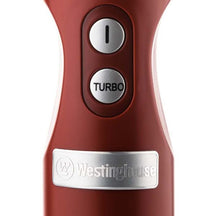 Collection rétro de mixeur plongeant Westinghouse - 600 W - rouge cranberry - WKHBS270RD