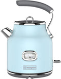 Westinghouse Kettle Retro Collections - 2200 W - bleu - 1,7 litre - WKWKH148BU