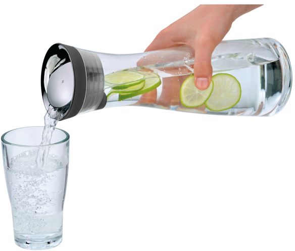 Carafe à eau WMF Basic - Noir/Argent - 1 litre