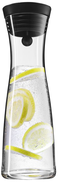 Carafe à eau WMF Basic - Noir/Argent - 1,5 litre