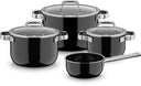 Ensemble de casseroles WMF Fusiontec 2.0 Mineral Pro 4 pièces- Induction - casseroles ø 16, 20, 20, 24 & 16 cm

