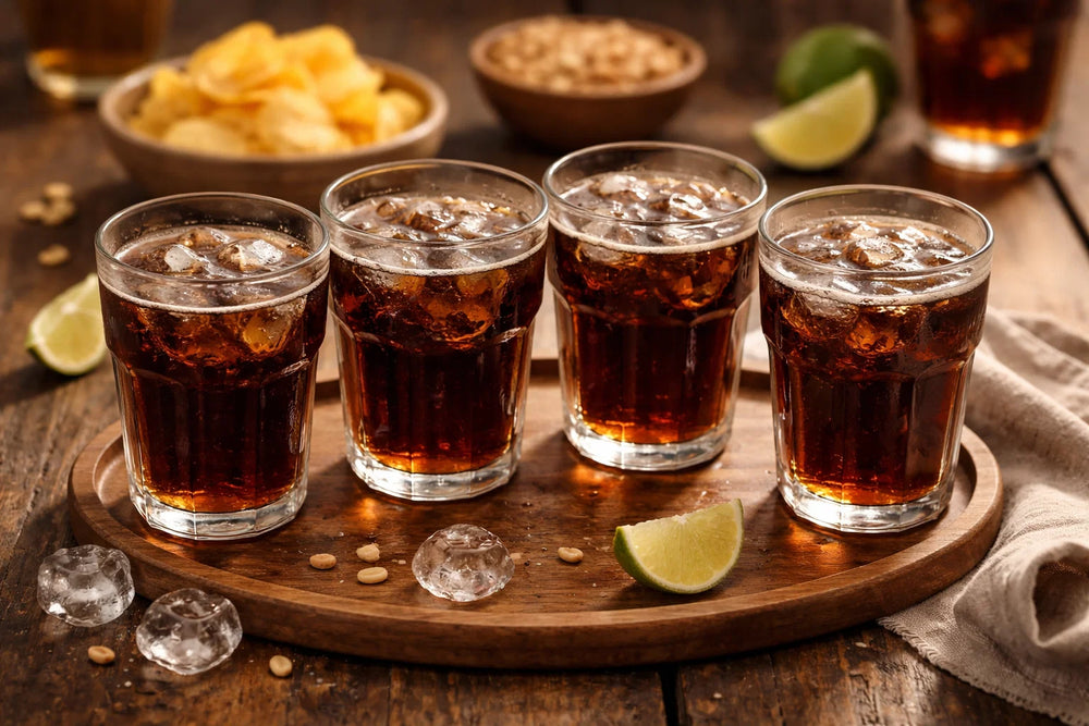 Waterglazen Kunststof Stapelbaar - CampVibe - Outdoor - Onbreekbaar - 275 ml - 4 Stuks - Cookinglife