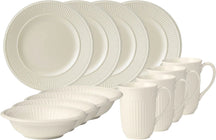 Wedgwood Set petit-déjeuner Edme - 12 pièces / 4 personnes