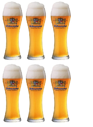 Set de verres a bière Weihenstephaner - Verres Weizen - Weizen - 0,5L - 6 pièces