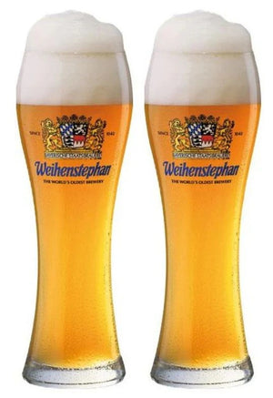 Ensemble de verres a bière Weihenstephaner - Weizen - 500 ml - 2 pièces