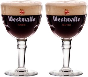Ensemble de verres à bière Westmalle - Trappist - Westmalle - 330 ml - 2 pièces