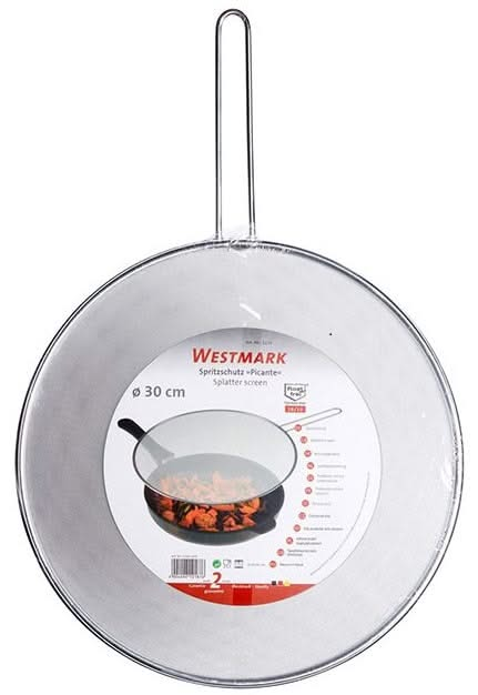 Couvercle anti-éclaboussures en acier inoxydable Westmark, fin, ø 30 cm