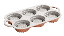 Moule à gâteau Nordic Ware Shortcake Basket Bundt en cuivre - 6 pièces