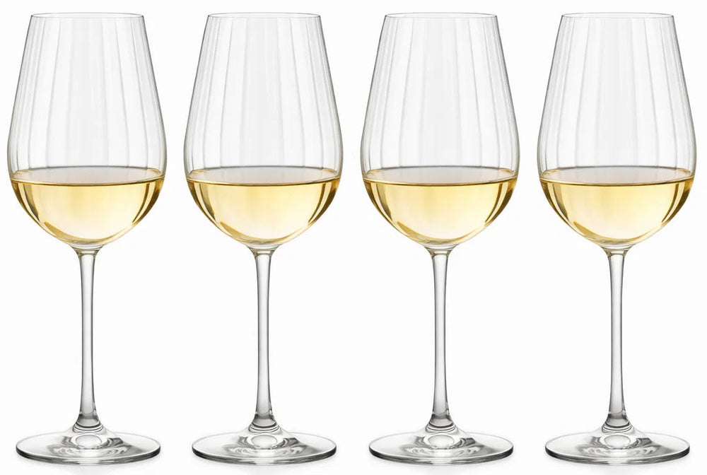 Set de verres a vin Cookinglife - Verres a vin blanc - Verano - 520ml - 4 pièces