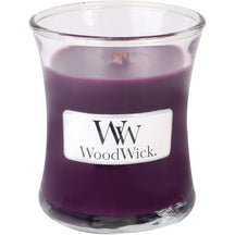 Bougie parfumée WoodWick Petite Mûre Épicée - 8 cm / ø 7 cm