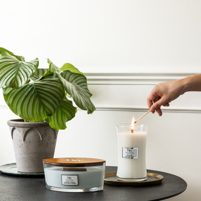 Comment brûler une bougie parfumée WoodWick ?