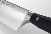 Couteau de Chef Wusthof 20 cm + Bloc à Couteaux Offert Classic Ikon - Noir