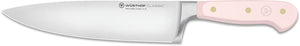 Couteau de chef Wüsthof Classic Sel de l'Himalaya rose 20 cm