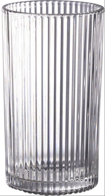 Cookinglife Longdrinkglazen Lines - Glas - 400 ml - 4 Stuks