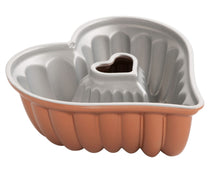 Moule à gâteau en forme de cœur élégant Nordic Ware en cuivre 28 x 27 cm / 2,4 litres