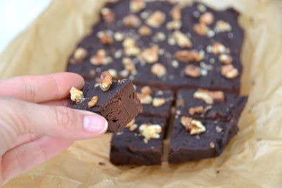 Brownies végétaliens à la patate douce