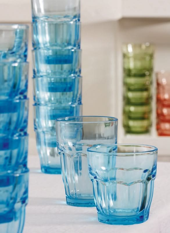 Verres à eau Bormioli Rocco Rock Bar Bleu 270 ml - 6 pièces