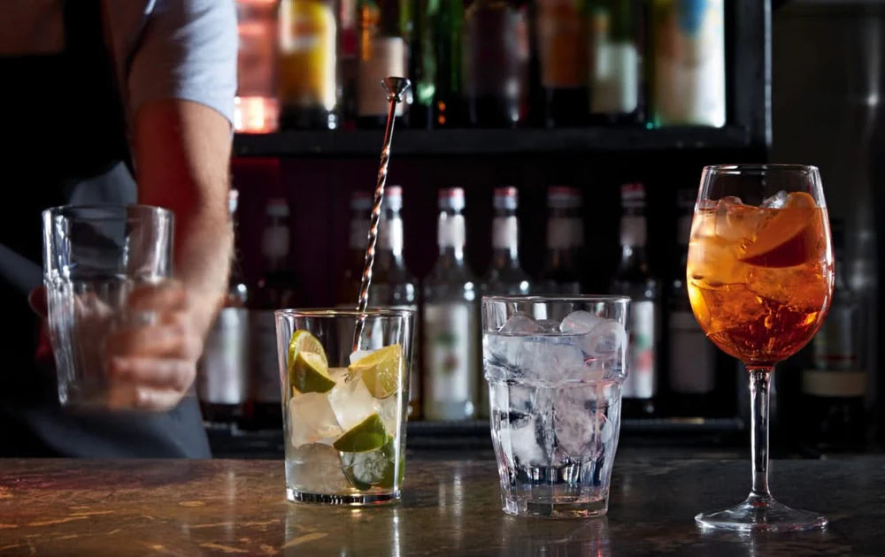 Ensemble de verres a eau Bormioli Rocco - Gobelets - Slot - 290 ml - 7 pièces