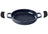 Alva cocotte Dutch oven ovale fonte Nori 31 x 21 cm – revêtement antiadhésif émaillé – comprend des poignées en cuir gratuites – compatible avec toutes les sources de chaleur