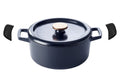 Alva Braadpan - Dutch Oven Nori Gietijzer ø 26 cm + Gratis handvaten - geëmailleerde anti-aanbaklaag