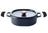 Ensemble de cocotte en fonte Alva - Cocotte ovale - Nori - 5,5 L - 2 pièces